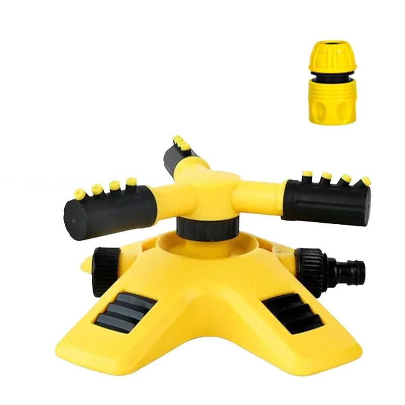 360° Water Sprinkler Lawn Irrigation Automatic Rotating For Garden Watering