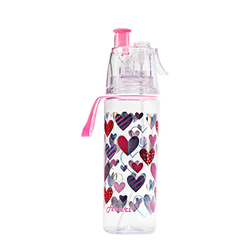 500ml Spray Drinking Water Bottle Cool Down Spray Mist Water Bottle for Kids - Picture 14 of 17