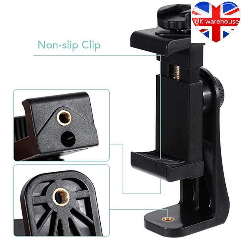 Phone Mount Holder Universal Smartphone Adapter Mini Cell Mobile Tripod Adapter