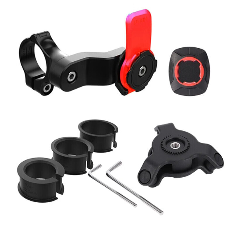 Für Anti Vbration Lenkerhalterung Motorrad Fahrrad Handy Halter Kit - Bild 11 von 12