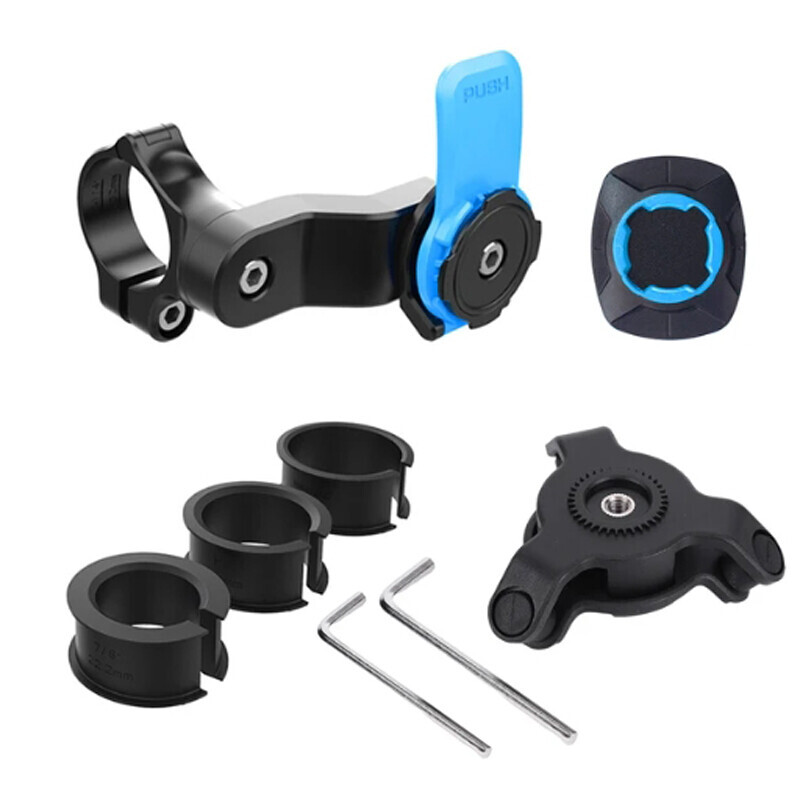 Für Anti Vbration Lenkerhalterung Motorrad Fahrrad Handy Halter Kit - Bild 12 von 12