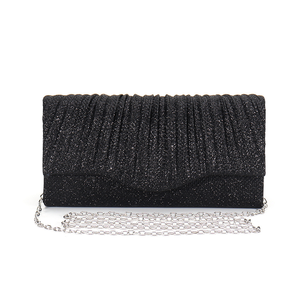 Gold Silver Evening Bags Sequins Chain Bags Luxury Clutch Bag Women Ladies