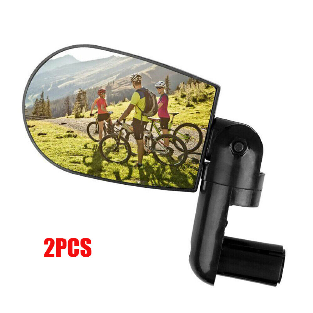 Bicycle Bar End Mirror 360° Rotating Rearview MTB Mountain Bike Rear View Mirror - Picture 19 of 19
