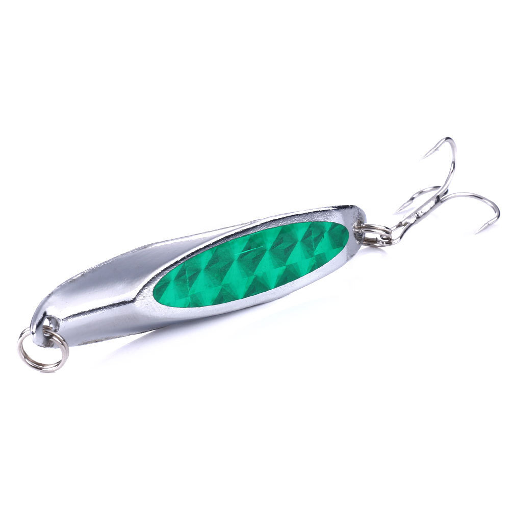 1-5PCS Spinner Lure Jig Cod Bass Mackerel Pike Pier Fishing Ideal Cod Lures - Picture 17 of 18