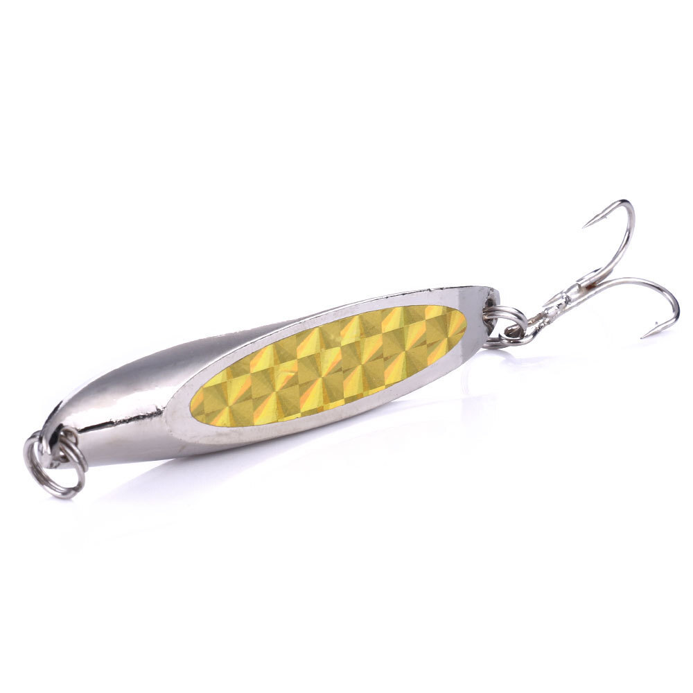 1-5PCS Spinner Lure Jig Cod Bass Mackerel Pike Pier Fishing Ideal Cod Lures - Picture 16 of 18