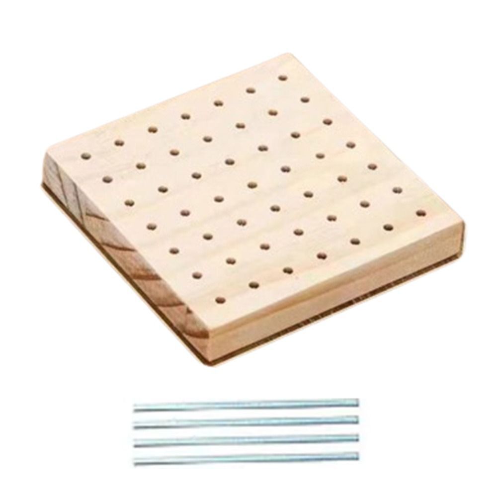 Crochet Blocking Board with 4/8 Metal Rod Pins Needlework Adults - Picture 16 of 18