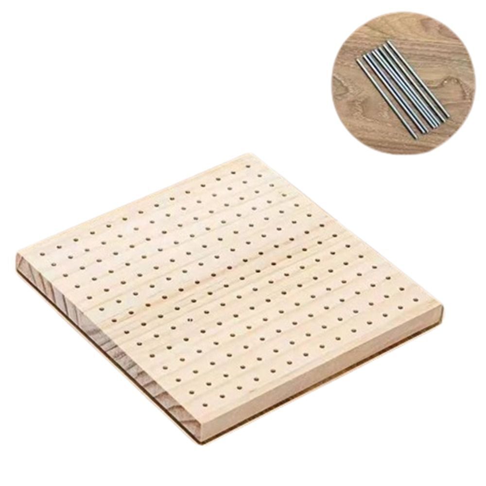 Crochet Blocking Board with 4/8 Metal Rod Pins Needlework Adults - Picture 17 of 18