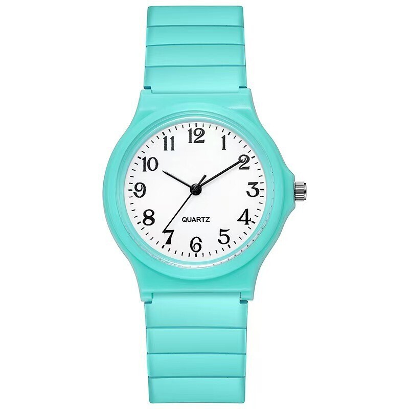 Children's Watch Soft Strap Analog Quartz Watch Simple And Stylish - Picture 18 of 19