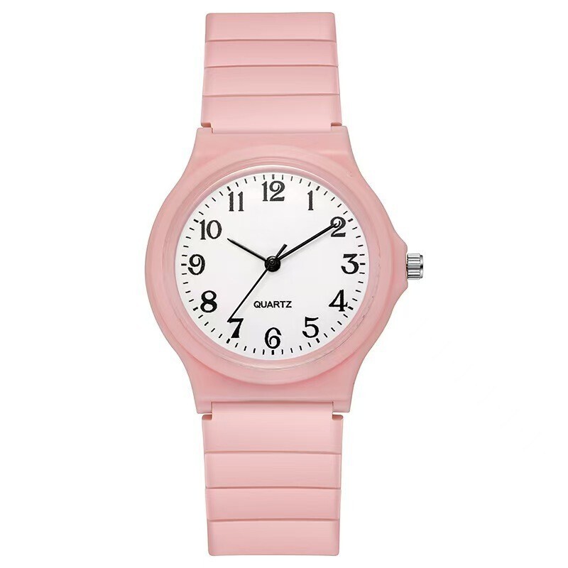 Children's Watch Soft Strap Analog Quartz Watch Simple And Stylish - Picture 17 of 19