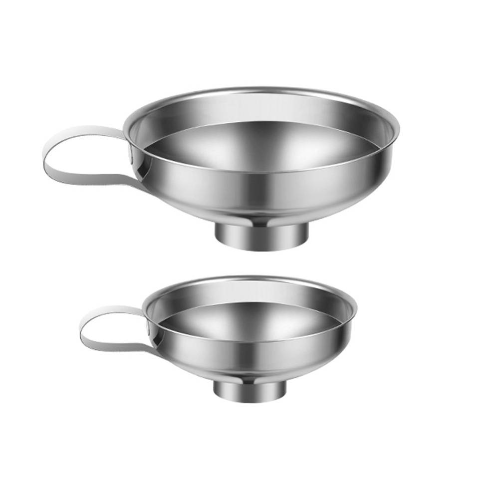 Wide Mouth Jar Funnel Stainless Steel Jam Jar Funnel Canning Funnel - Picture 11 of 11