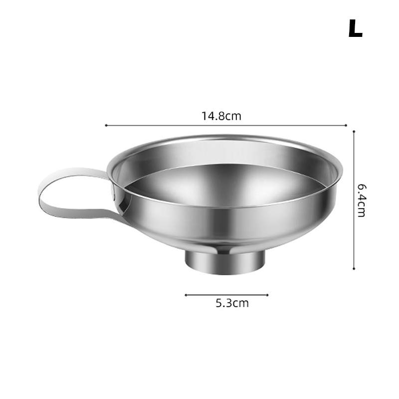 Wide Mouth Jar Funnel Stainless Steel Jam Jar Funnel Canning Funnel - Picture 10 of 11