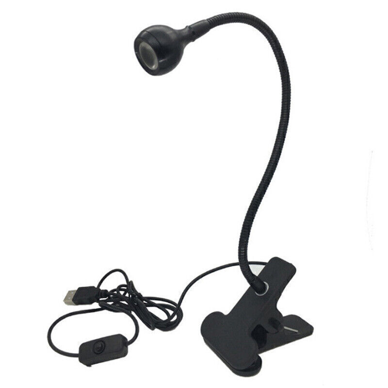 Mini UV Led Nail Light Dryer Lampe Flexible Clip-On USB Gel Curing Manicure Tool - Picture 15 of 16