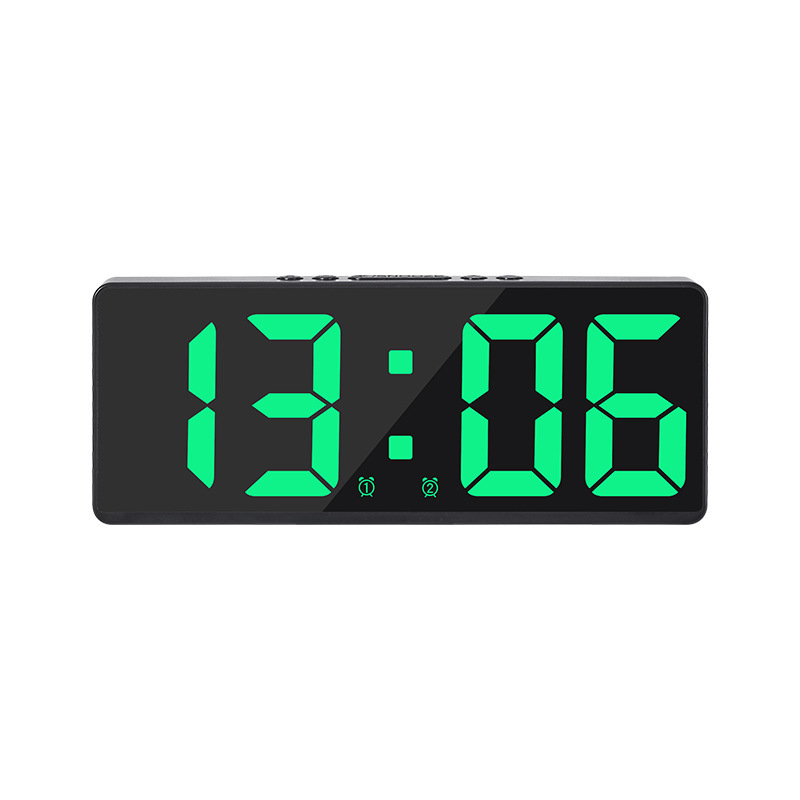 Bedside Digital Clock LED Display Desk Table Time Temperature Alarm Modern New - Picture 10 of 11