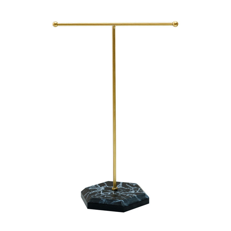 Jewelry Stand T- Bar Display Rack Jewelry Hanging Rack Metal Jewelry Stand - Picture 15 of 16