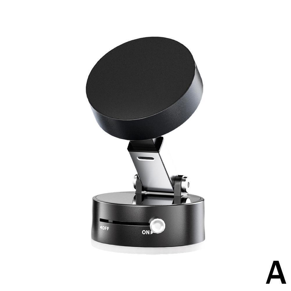 Vacuum Magnetic Car Phone Holder Suction Cup Lazy Stand Mount Foldable Holder - Picture 17 of 19