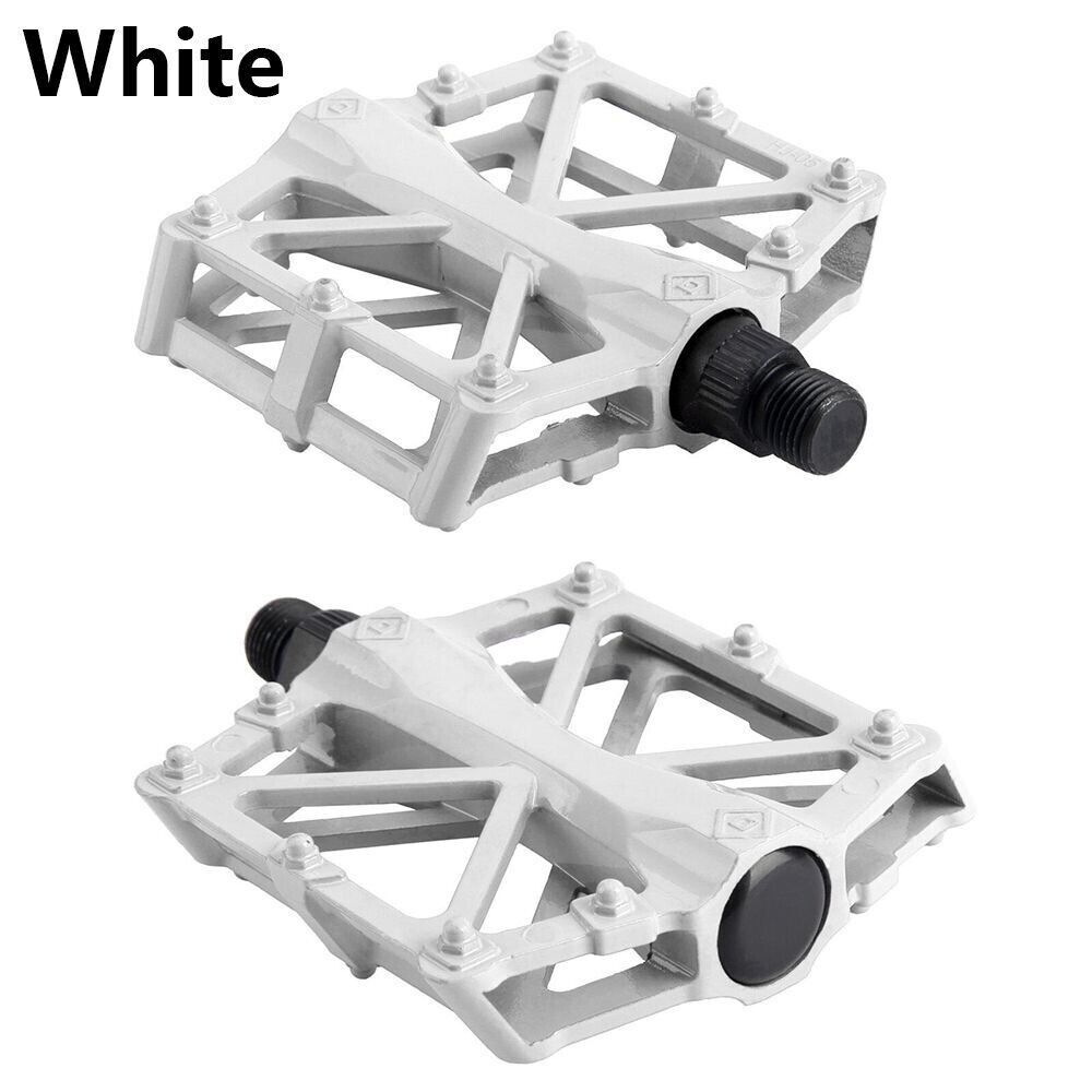 Bicycle Mountain Mtb Bmx Bike Cycling Bearing Alloy Flat-platfrom Pedals 9/16” - Picture 14 of 18