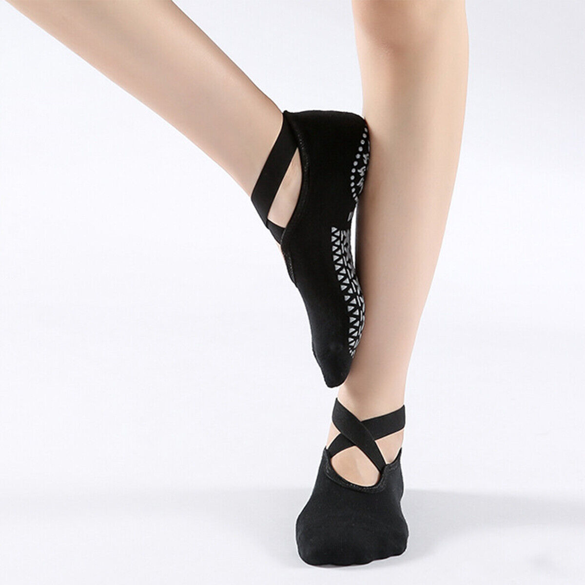 Women Yoga Socks Ballet Fitness Anti-Slip Pilates Exercise Fitness Grip Sock