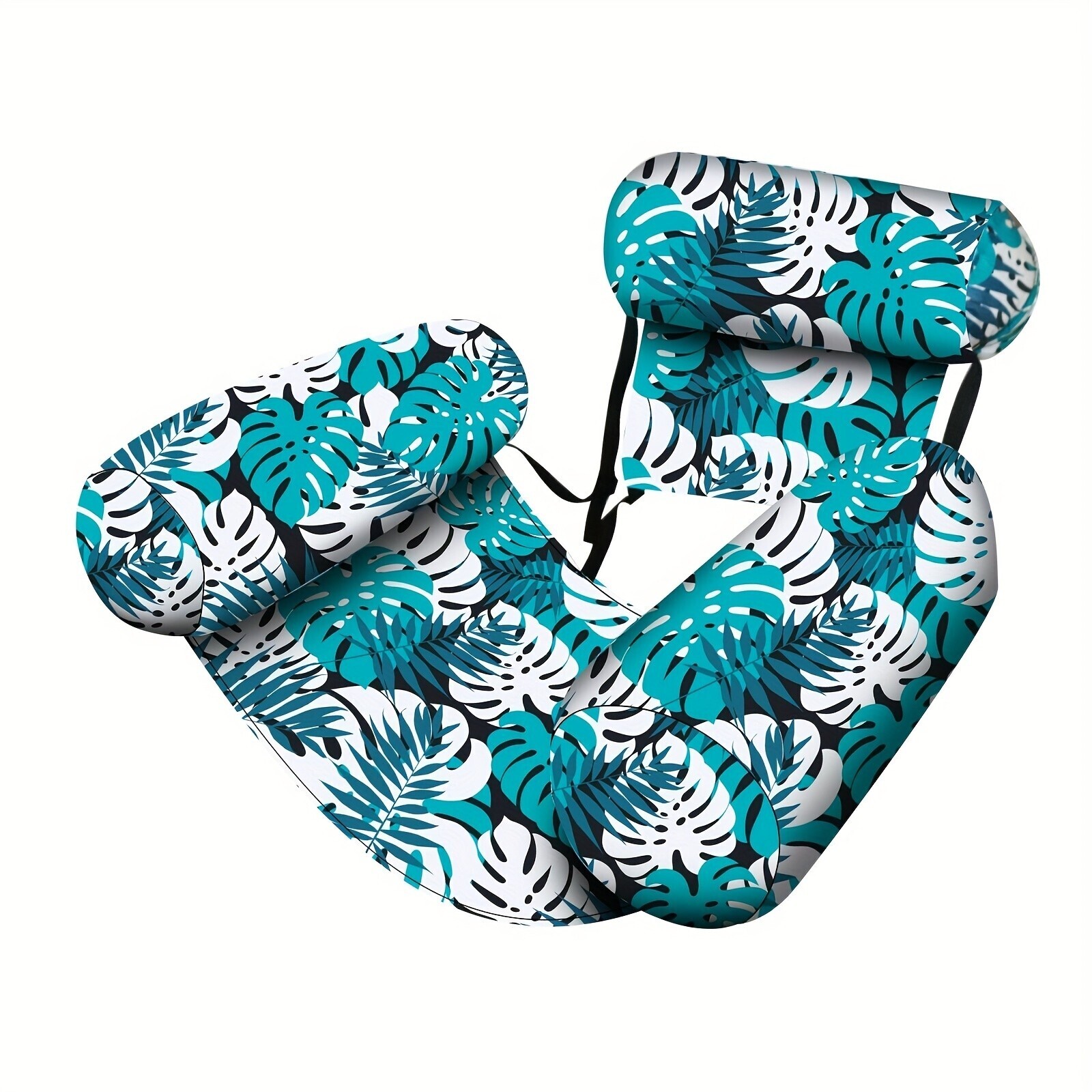 Schwimmender Liegestuhl für Schwimmbäder aufblasbar Lazy Hängematte Pool Float - Bild 14 von 18