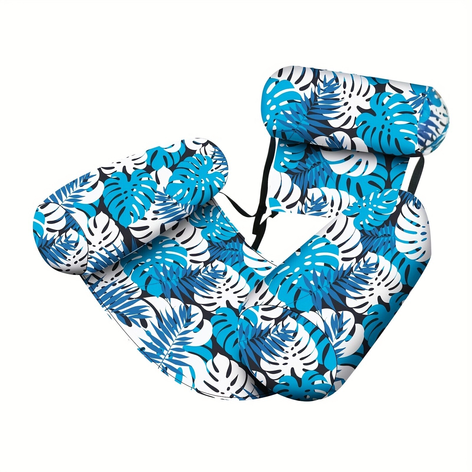 Schwimmender Liegestuhl für Schwimmbäder aufblasbar Lazy Hängematte Pool Float - Bild 13 von 18
