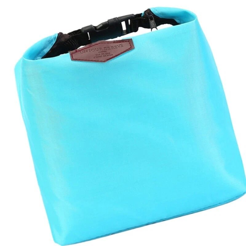 Small Lunch Cooling Bag Insulated Nylon Bag for Picnics Office - Picture 15 of 15