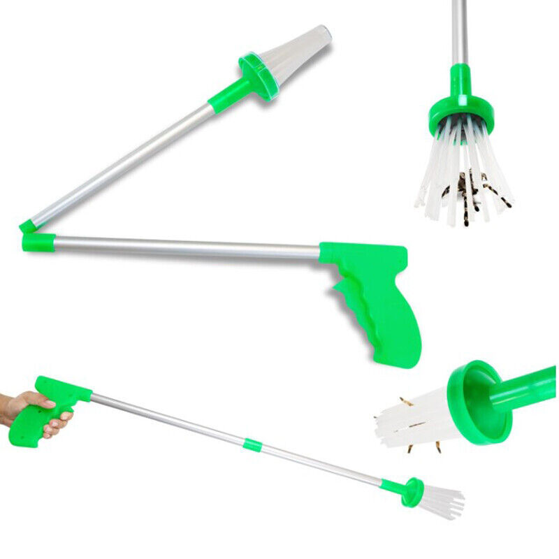 Spider Catcher Pest Trap Long Handle Foldable 83cm Bug Catcher Humane Design - Picture 17 of 18