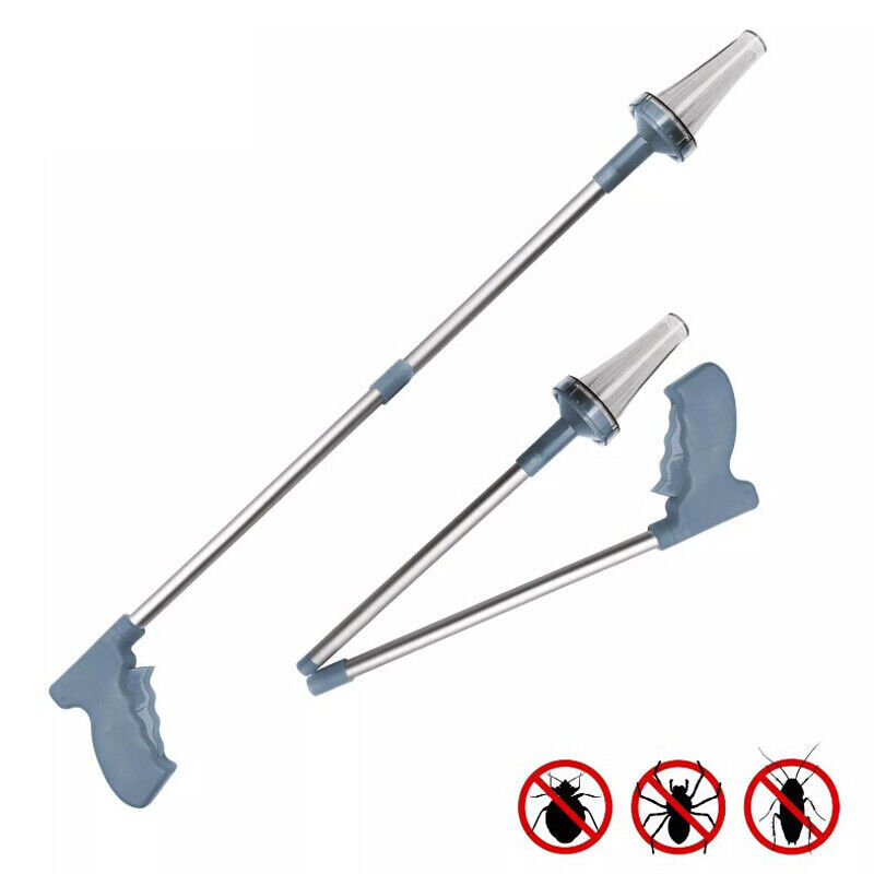 Spider Catcher Pest Trap Long Handle Foldable 83cm Bug Catcher Humane Design - Picture 18 of 18