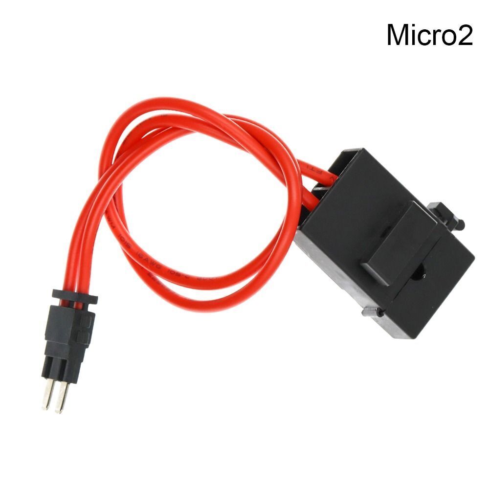 Size Standard Mini Micro2 Car Fuse Holder Extension Cord ACC Fuse Box - Picture 15 of 15
