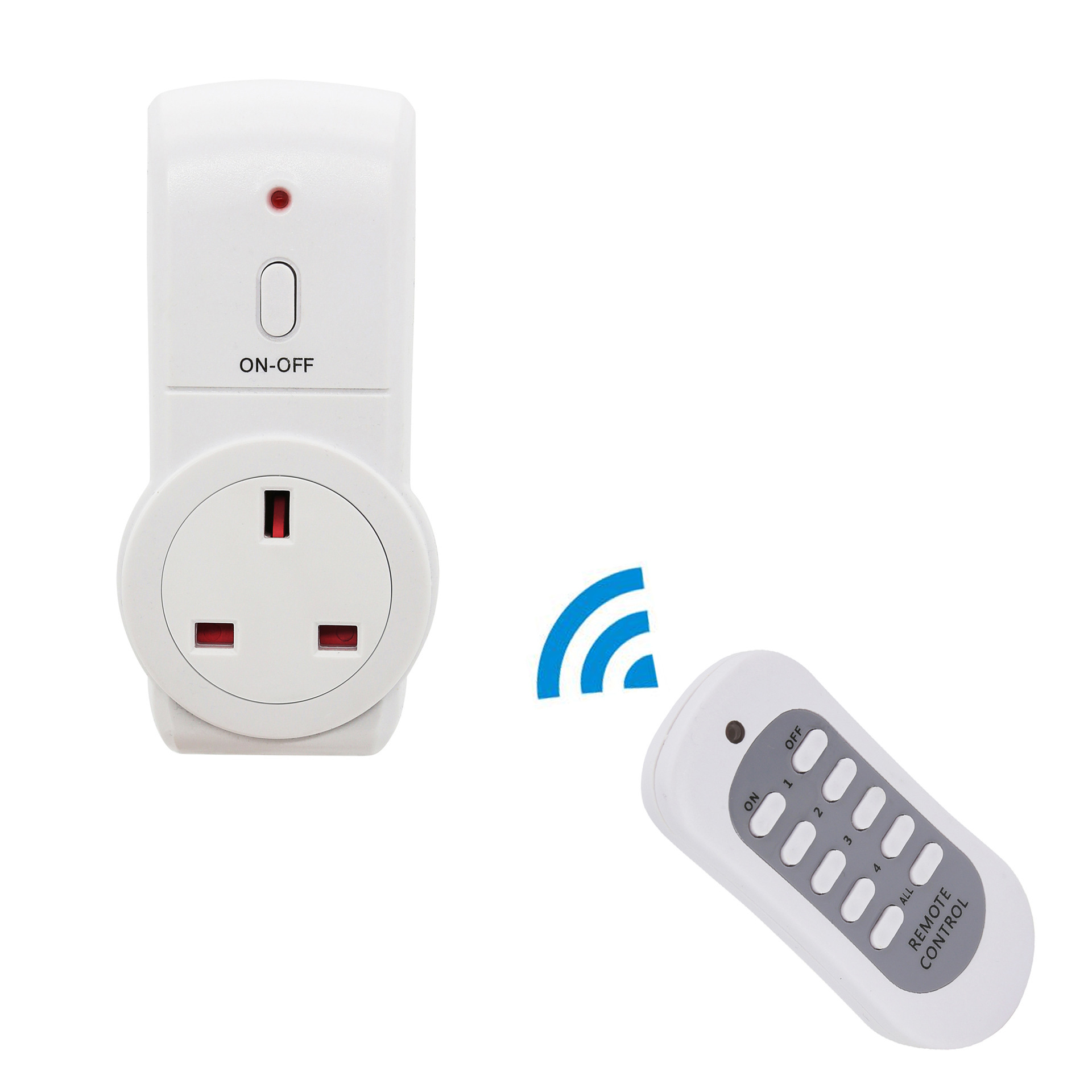 1-4X Wireless  Remote Control Plug Home House Power Outlet Light Switch Socket