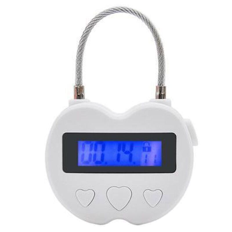 Electronic Timer Temporary Timer Padlock LCD Display Time Lock Smart Time Lock