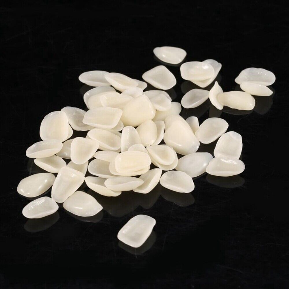 50-100Unique Veneers Resin Teeth Upper Anterior Porcelain Teeth Dental Films
