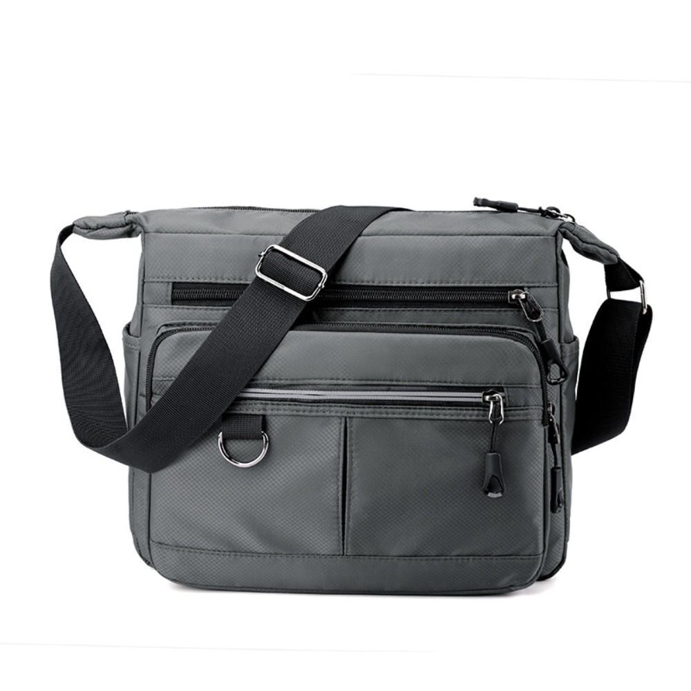 Large Capacity Crossbody Bag Messenger Bag Nylon Men's Shoulder Bag